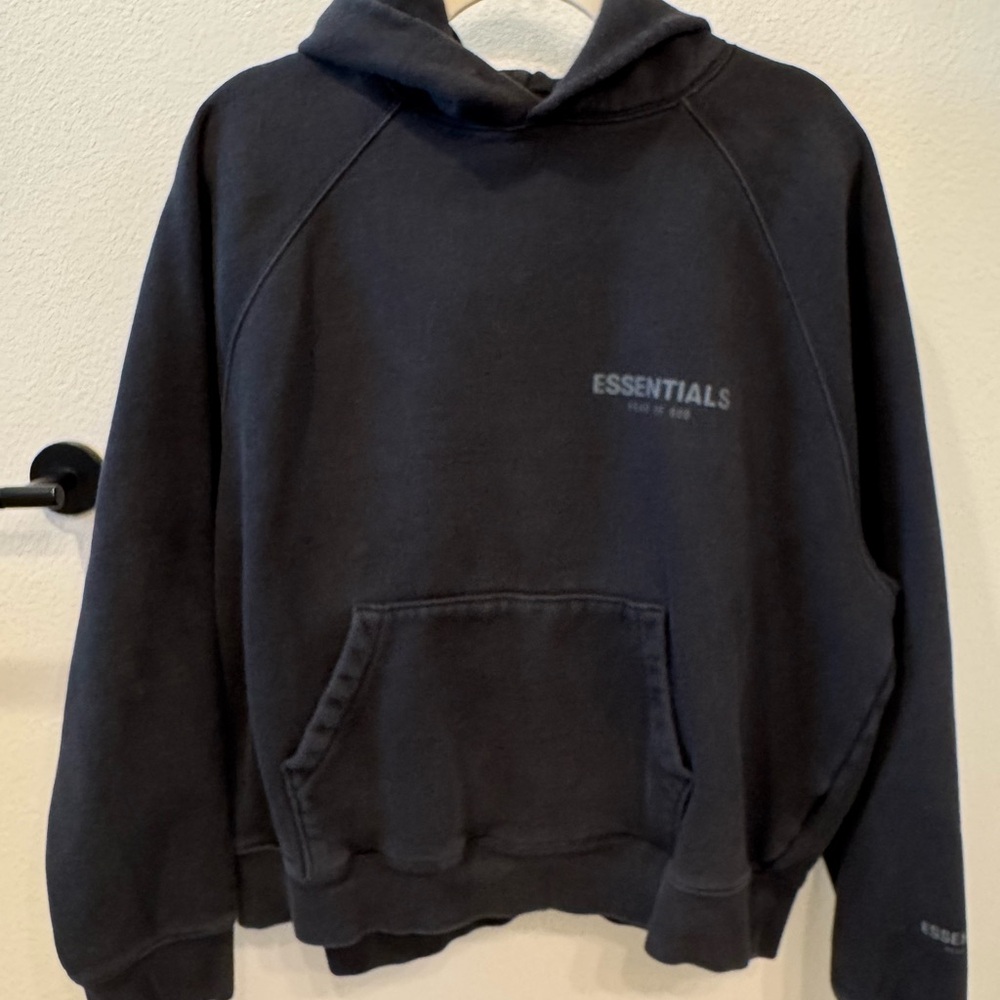 Essentials Fear of God Hoodie Black